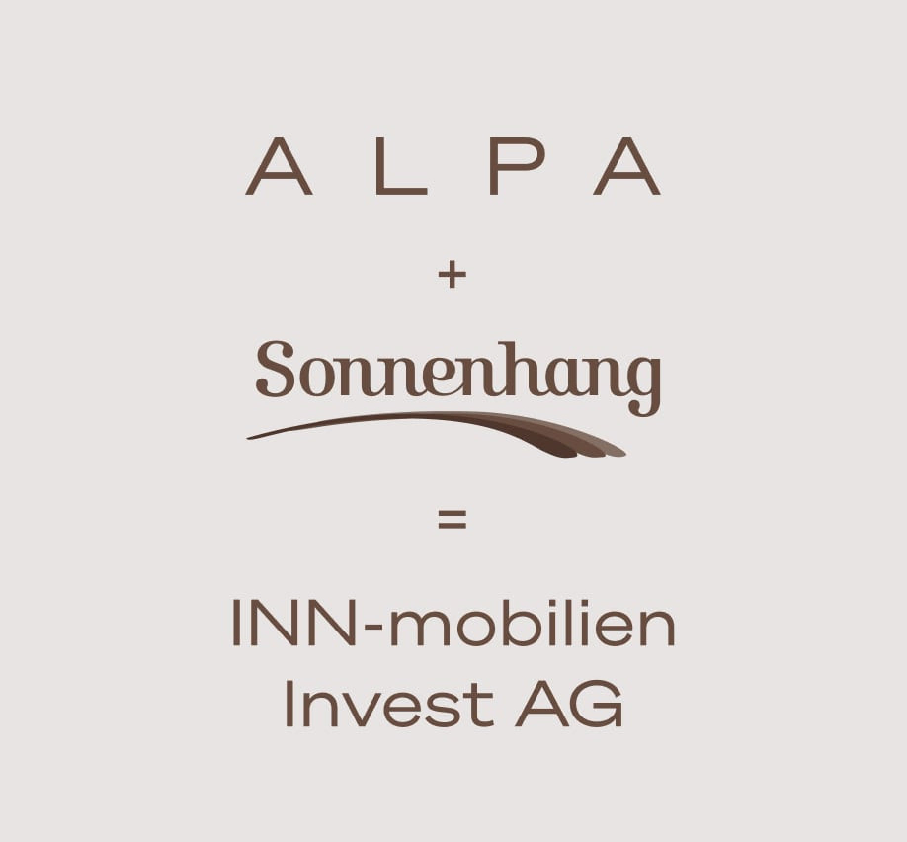Partnerschaft ALPA AG und Sonnenhang AG
